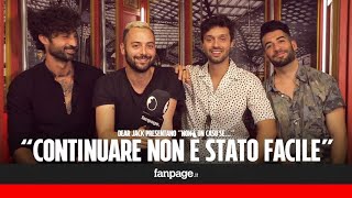 Dear Jack: &quot;Ultimi anni sfortunati, ma con &#39;Non è un caso se...&#39; cantiamo quelli che siamo oggi&quot;