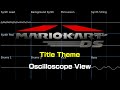 Mario Kart DS. - Title Theme [Oscilloscope View]