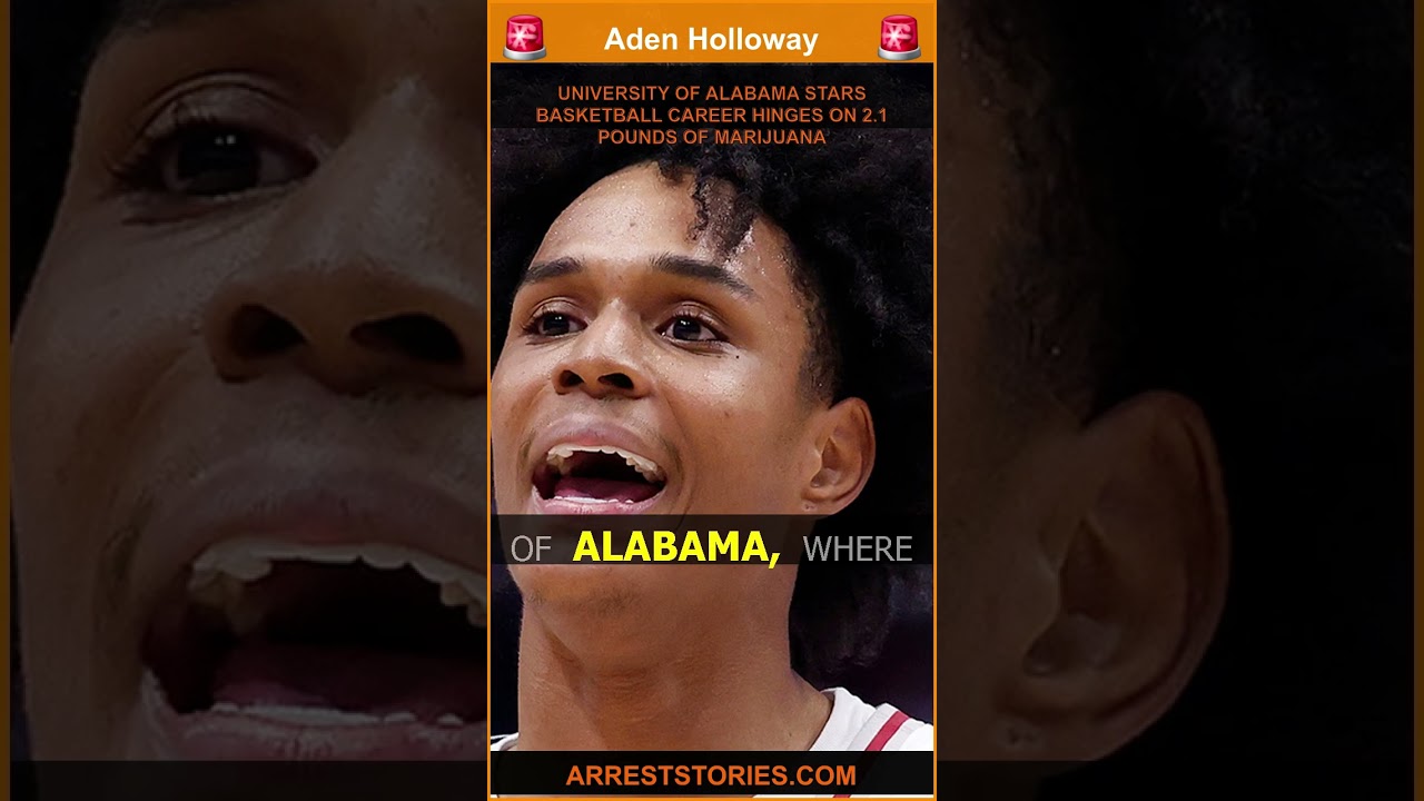 UNIVERSITY OF ALABAMA STARS BASKETBALL CAREER HINGES ON 2.1 POUNDS OF MARIJUANA