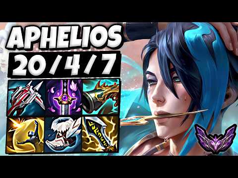 Aphelios vs Jinx [ ADC ] Lol Korea Master Patch 25.20 ✅