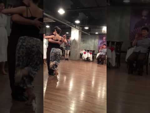 Workshop with Juan Malizia y Manuela Rossi in Seoul at El tango , Korea 2017