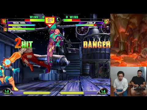MvC2: Josh 360 - Iron Man Instant Overhead to FSD Combo .:6.29.24:.