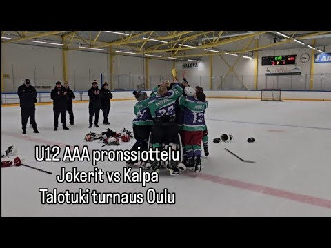 U12 Talotuki-turnaus AAA pronssiottelu Jokerit vs Kalpa
