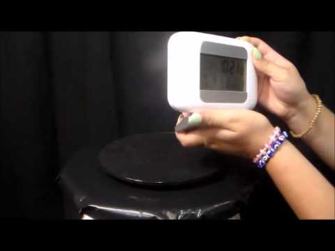 4 Alarm Clocks Multifunction Digital LCD Weather Forecast Alarm Clock