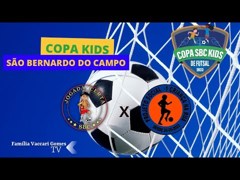 Menos um x Jogada certa sub 10 segundo tempo Copa Kids