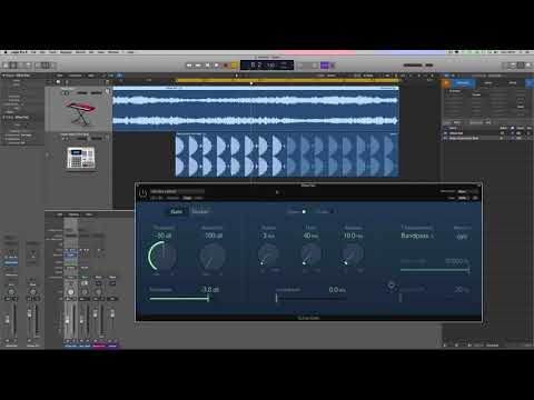 Logic X - Side Chain gate on Strings or a Pad