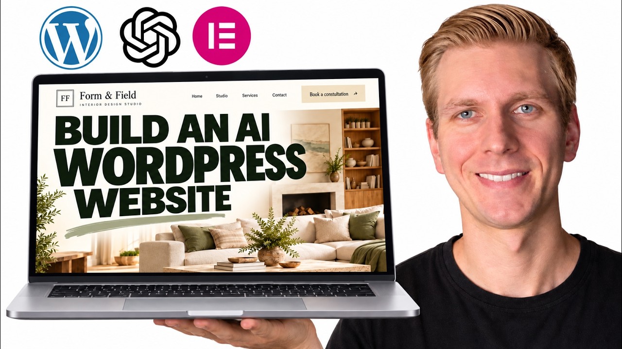 Build a WordPress Website with GPT-6.1 Sol + Elementor MCP