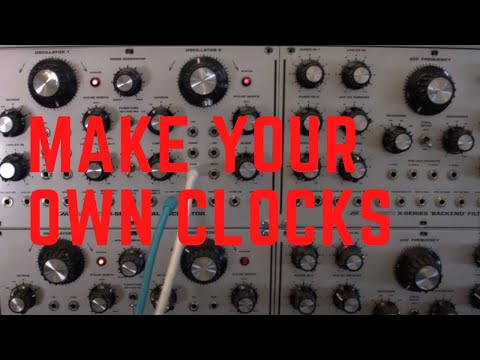 How to design your own eurorack clock signals and break the grid!
