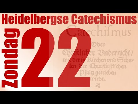 Ds. A. Simons | Heidelbergse Catechismus Zondag 22