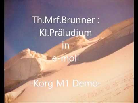 Th. Mrf.Brunner : Kl.Präludium in e-moll  (a2)