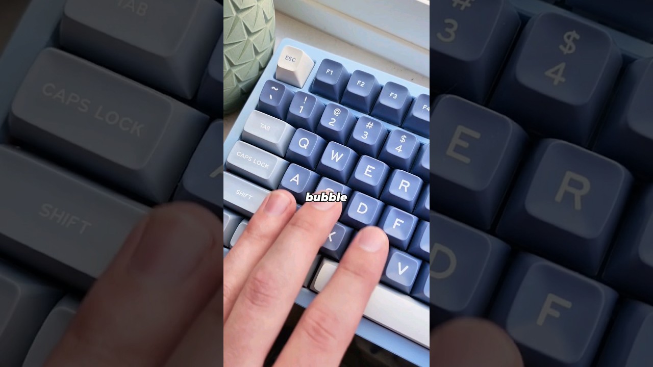 This Keyboard is BUBBLE HEAVEN.