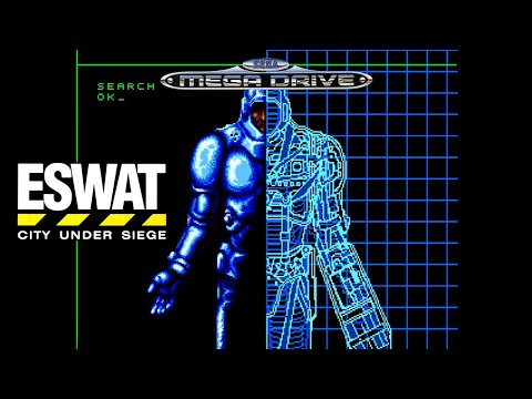 ESWAT: City Under Siege (1990) Sega Megadrive/Genesis Longplay