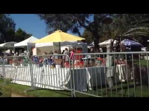 The Beverly Hills Art Show today and tomorrow.