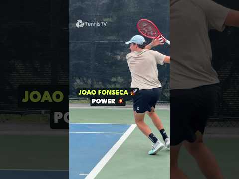 When Fonseca Sees a Second Serve... 😮‍💨🔥