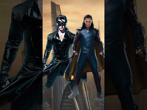 Krrish vs Marvel DC superheroes #trending #shortfeed #marveldc