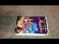 Aladdin 1993 French Canadian VHS Review 4th Copy
