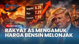 Bumerang Serang Iran! Rakyat AS Mengamuk Harga Bensin Melonjak, Warga Marah Salahkan Trump