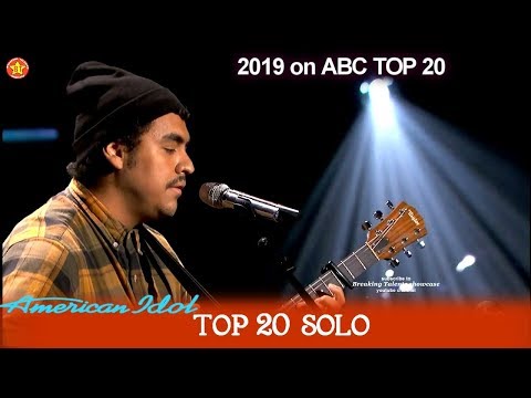 Alejandro Aranda “I Fall Apart” INCREDIBLE | American Idol 2019 TOP 20 Solo