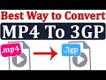 Best Way MP4 To 3GP Converter How To Convert Mp4 To 3gp File In Hindi By Mukesh Burdak
