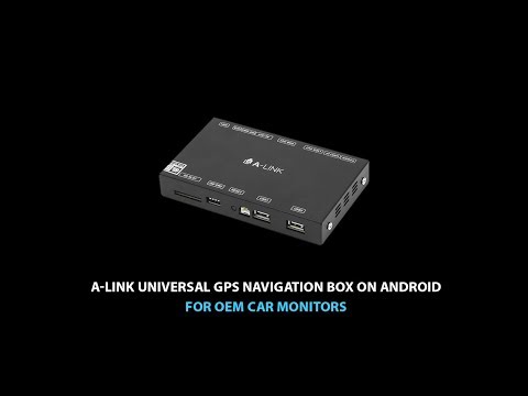 A-LINK Universal Navigation Box on Android for OEM Monitors Preview 8