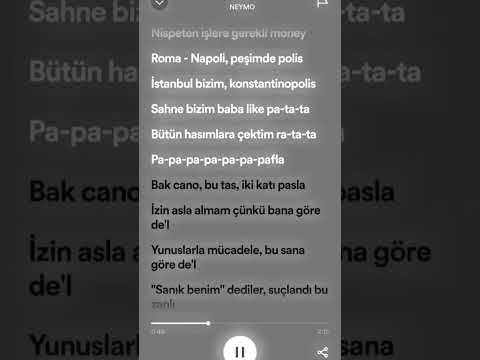 NEYMO - NFS (şarkı sözleri)