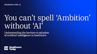 Webinar: Understanding the barriers to adoption of artificial intellig