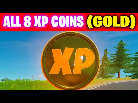 All GOLD XP COINS LOCATIONS IN FORTNITE SEASON 5 Chapter 2 (WEEK7-14)