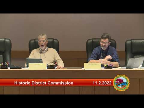 11.2.2022 Historic District Commission