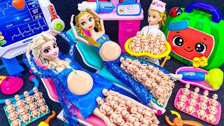 Download lagu 10 Minutes Satisfying with Unboxing Disney Frozen Elsa Family Playset，Cute Pinkfong Ambulance Toys mp3