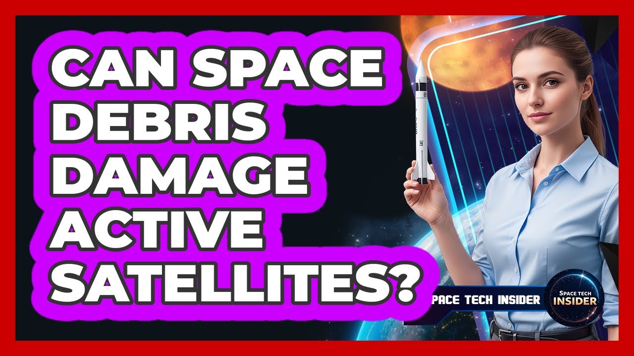 Can Space Debris Damage Active Satellites?