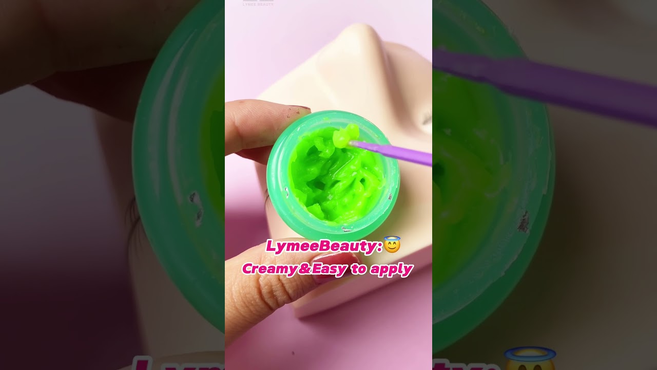 Why the struggle? 👻High quality glue remover VS. Bad. #lashes#lashextensions