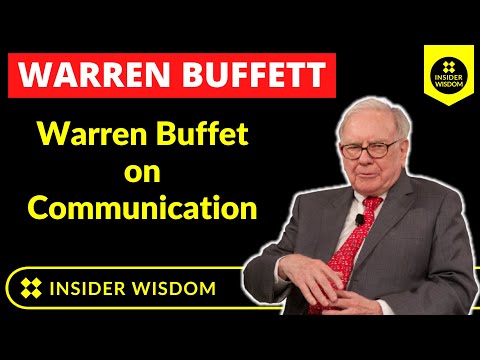 Warren Buffet on Communication #1 #shorts