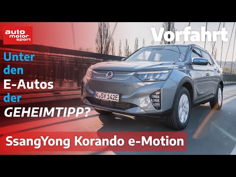 SsangYong Korando e-Motion - der neue Elektroauto-Geheimtipp? | auto motor und sport