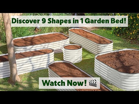 9 in 1 Modular Raised Garden Bed