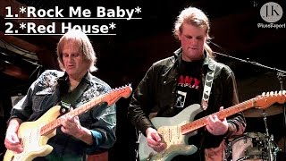 Walter Trout &amp; Band with Jon Trout- 1.Rock Me Baby 2 Red House/Hamburg Fabrik Germany 2015