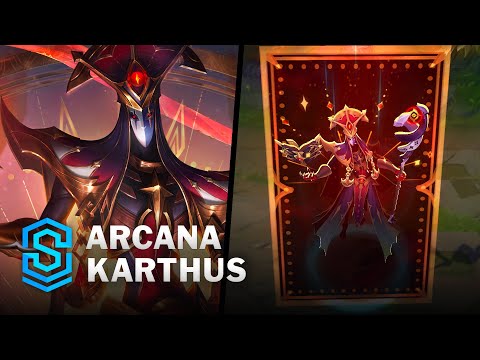 Arcana Karthus Skin Spotlight - Pre-Release - PBE Preview - League of Legends