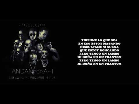 Andan Por Ahi - Farruko Ft Varios Artistas  (Letra).