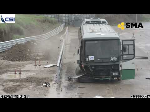 Andromeda H2  Bridge Rail - Crash Test videos