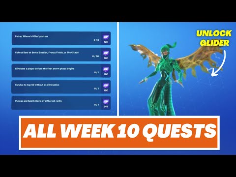 EASILY Complete Week 10 Quests in Fortnite - Chapter 4, Season 2