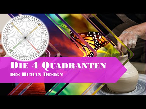 Human Design - die 4 Quadranten des Rades der Hexagramme haben auch jeweils ein ÜberThema