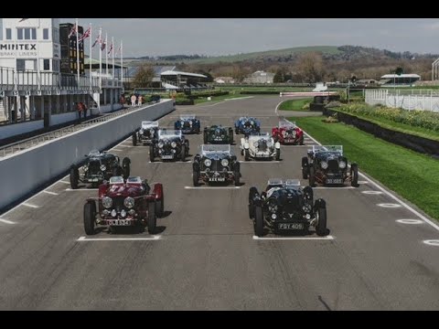 An amazing group of pre-war Aston Martin's at our HWM Track Day!!!