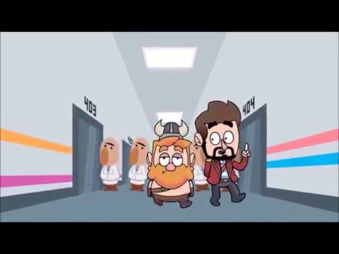 Welcome to Yoglabs but every time 'yoglabs' or 'simon' is said it gets faster