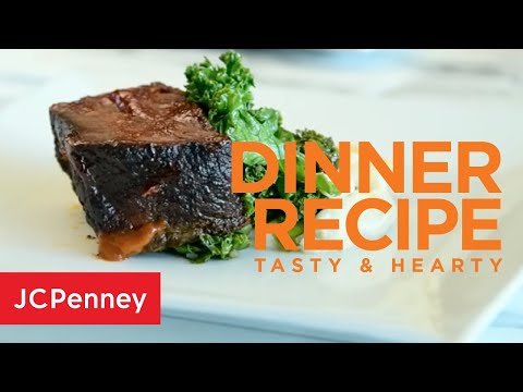 Tasty & Hearty Dinner Recipe: BBQ Braised Beef and Mac & Cheese | JCPenney