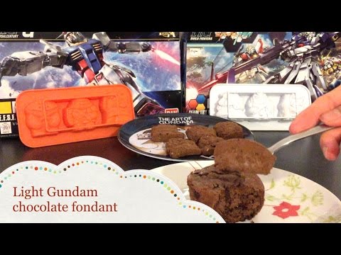 Recette du Fondant chocolat léger Gundam - facile, moelleux et allégé ! Video