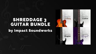 Video thumbnail for Impact Soundworks Shreddage 3 Guitar Bundle - 3 Min Walkthrough Video (63% off for a limited time) by VSTBuzz Audio Software Deals