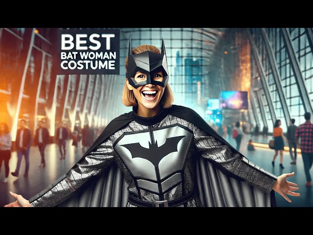 Vídeo relacionado con Rubies Disfraz de Batgirl GMK Deluxe para mujer, Jumpsuit, capa, guantes y máscara. Oficial DC Comics, para Carnaval, Navidad, Cumpleaños, Fiestas y Halloween.703123