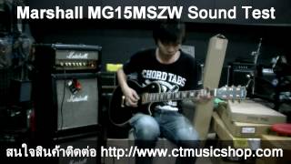 Video thumbnail for Sound Test Marshall MG15MSZW Zakk Wylde Signature Amp by CT Music Shop by CT Music Shop / Chordtabs