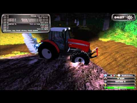 LS 2011 My MF stuck in the mud :)