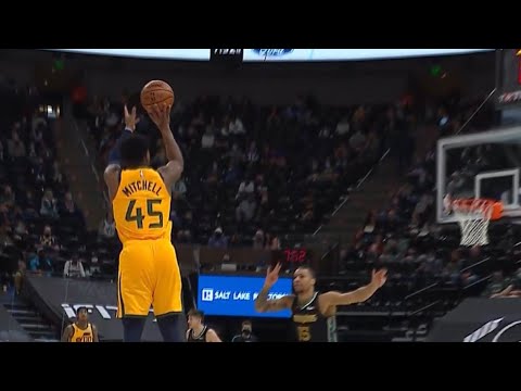 Donovan Mitchell Buzzer Beater Shot vs Grizzlies