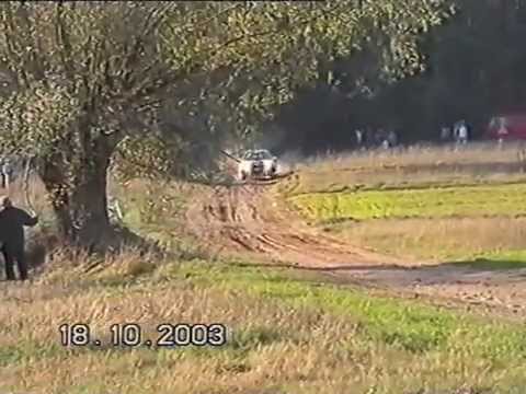 30 Rajd warszawski 2003 VIII runda RSMP OS 3/7 Kraszewo